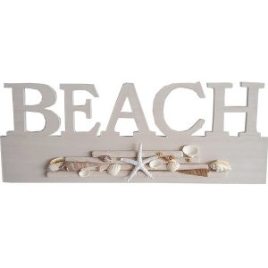 Driftwood Beach Sign 47cm