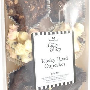 Rocky Road Cupcakes - Tray of 6 - 350g pack